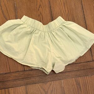 Janie and Jack Light Green Kids Shorts